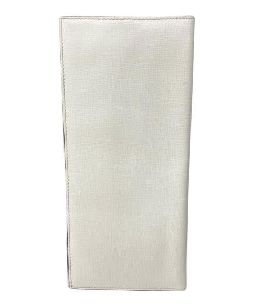 Valextra（ヴァレクストラ）Valextra (ヴァレクストラ) 6カードパスポートケース ホワイトの古着・服飾アイテム