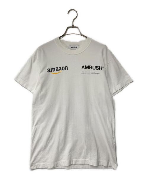 AMBUSH（アンブッシュ）AMBUSH (アンブッシュ) amazon (アマゾン) Amazon Fashion Meets T-Shirt ホワイト サイズ:2の古着・服飾アイテム