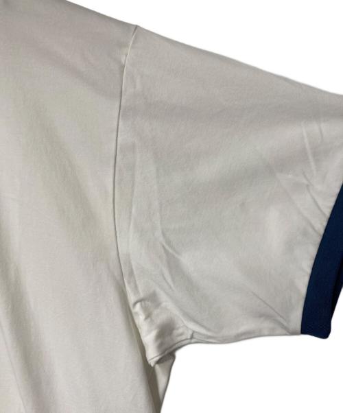 JACKPOT MARKET（ジャックポート マーケット）JACKPOT MARKET (ジャックポート マーケット) リンガーTシャツ グラフィックTシャツ16 ホワイト サイズ:Lの古着・服飾アイテム