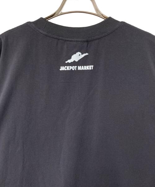 JACKPOT MARKET（ジャックポート マーケット）JACKPOT MARKET (ジャックポート マーケット) プリントTシャツ グラフィックTシャツ15 グレー サイズ:Lの古着・服飾アイテム