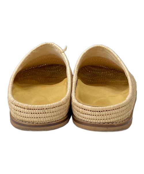 Contre Allee（コントレアリー）Contre Allee (コントレアリー) BOUSBIR スリッポン ベージュ サイズ:37の古着・服飾アイテム