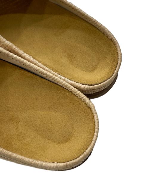 Contre Allee（コントレアリー）Contre Allee (コントレアリー) BOUSBIR スリッポン ベージュ サイズ:37の古着・服飾アイテム