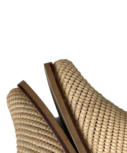 Contre Allee（コントレアリー）Contre Allee (コントレアリー) BOUSBIR スリッポン ベージュ サイズ:37の古着・服飾アイテム