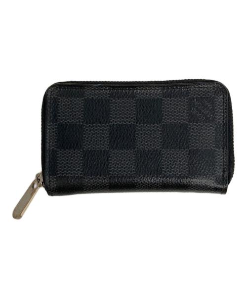 LOUIS VUITTON（ルイ ヴィトン）LOUIS VUITTON (ルイ ヴィトン) ダミエ グラフィット コインケース ブラック×グレーの古着・服飾アイテム