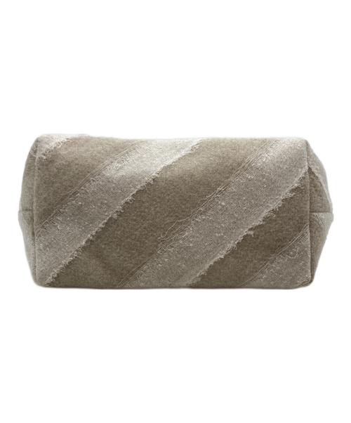 中川政七商店（ナカガワマサシチショウテン）中川政七商店 (ナカガワマサシチショウテン) かや織ニードルパンチのトートバッグ ベージュ×アイボリーの古着・服飾アイテム