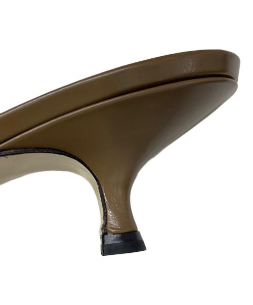 BRENTELLA（ブレンテッラ）BRENTELLA (ブレンテッラ) AUDREY スリングバック パンプス ブラウン サイズ:36の古着・服飾アイテム