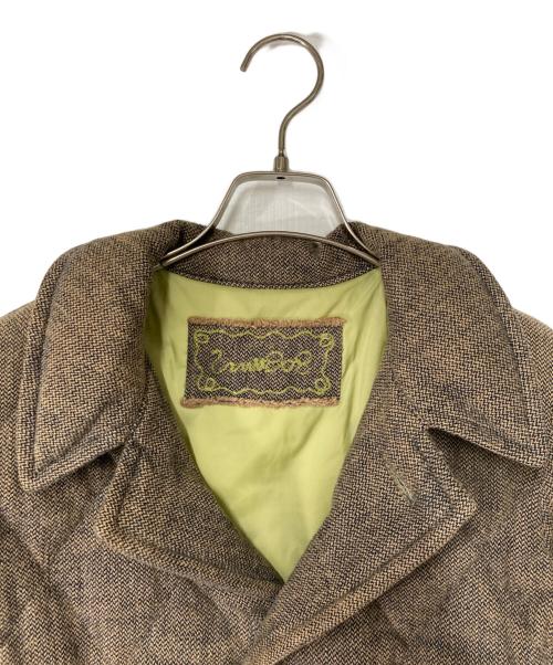 umii 908（ウミキューゼロハチ）umii 908 (ウミキューゼロハチ) キルティングダウンジャケット ベージュ サイズ:1の古着・服飾アイテム