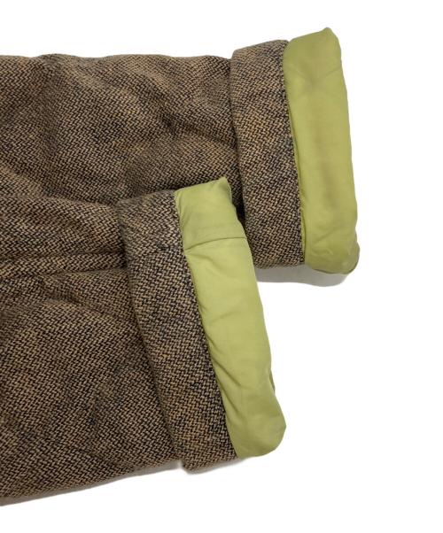 umii 908（ウミキューゼロハチ）umii 908 (ウミキューゼロハチ) キルティングダウンジャケット ベージュ サイズ:1の古着・服飾アイテム