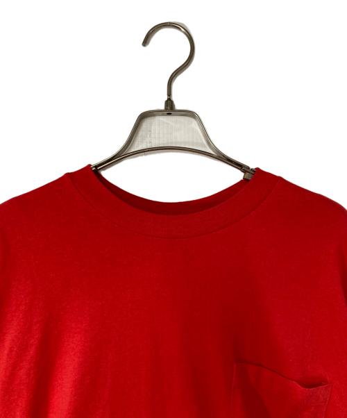 Hanes（ヘインズ）Hanes (ヘインズ) バックプリントTシャツ LED ZEPPELIN 80's U.S.A製 レッド サイズ:Lの古着・服飾アイテム