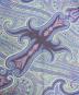ETRO (エトロ) ペイズリー柄シルクストール ブルー：9000円