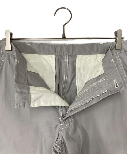 COMME des GARCONS HOMME DEUX（コムデギャルソン オム ドゥ）COMME des GARCONS HOMME DEUX (コムデギャルソン オム ドゥ) ジップフライストレートパンツ グレー サイズ:Mの古着・服飾アイテム