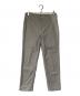 COMME des GARCONS HOMME DEUX（コムデギャルソン オム ドゥ）の古着「ジップフライストレートパンツ」｜グレー