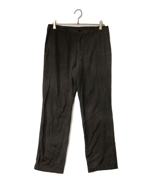 COMME des GARCONS HOMME（コムデギャルソン オム）COMME des GARCONS HOMME (コムデギャルソン オム) 製品染めストレートパンツ ブラック サイズ:Sの古着・服飾アイテム