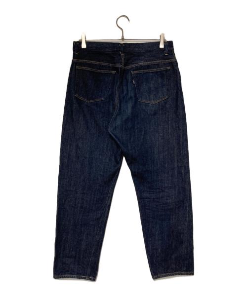 YAECA（ヤエカ）YAECA (ヤエカ) デニム ワイドテーパードパンツ インディゴ サイズ:81cm (W32)の古着・服飾アイテム