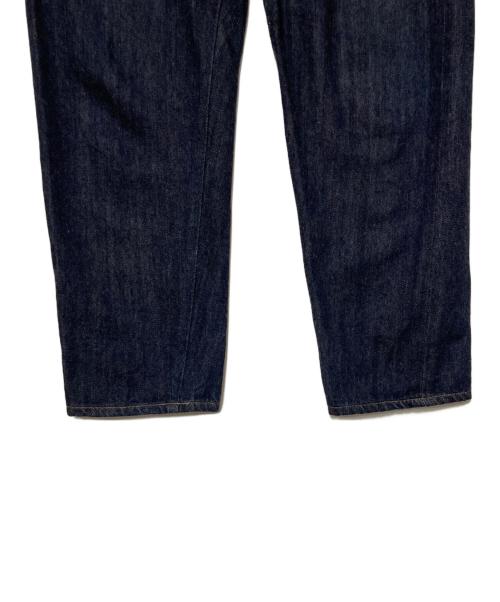 YAECA（ヤエカ）YAECA (ヤエカ) デニム ワイドテーパードパンツ インディゴ サイズ:81cm (W32)の古着・服飾アイテム