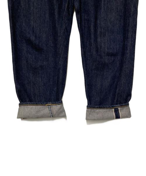 YAECA（ヤエカ）YAECA (ヤエカ) デニム ワイドテーパードパンツ インディゴ サイズ:81cm (W32)の古着・服飾アイテム