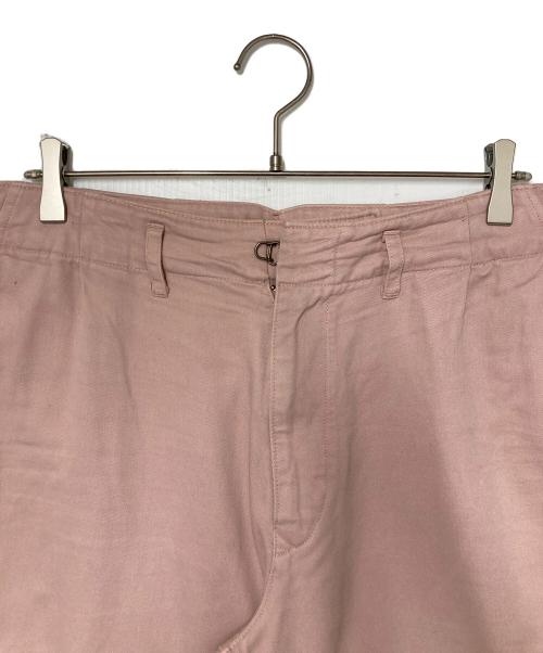kolor/BEACON（カラービーコン）kolor/BEACON (カラービーコン) 製品染めチノクロスパンツ ピンク サイズ:3の古着・服飾アイテム