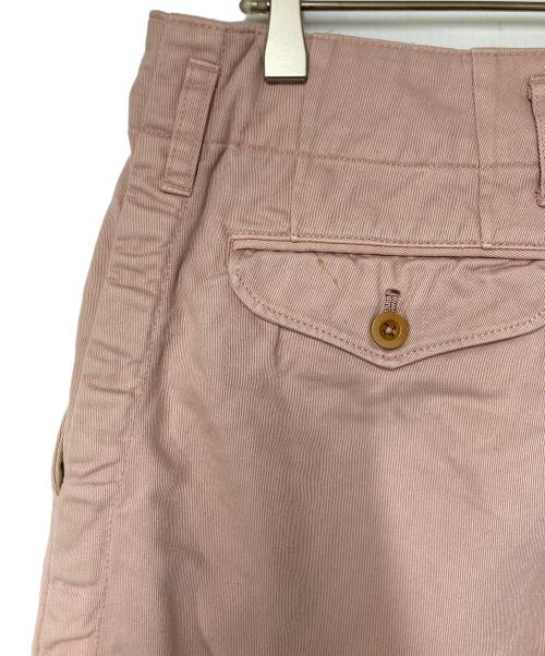 kolor/BEACON（カラービーコン）kolor/BEACON (カラービーコン) 製品染めチノクロスパンツ ピンク サイズ:3の古着・服飾アイテム