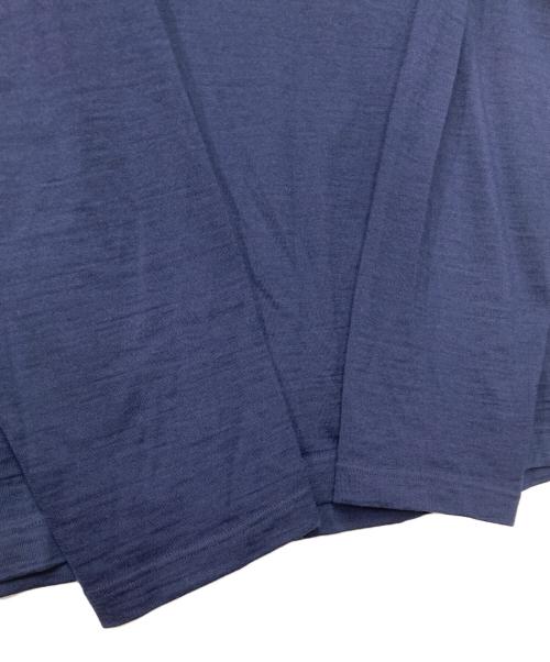 COMME des GARCONS SHIRT（コムデギャルソンシャツ）COMME des GARCONS SHIRT (コムデギャルソンシャツ) ウールカットソー フランス製 ネイビー サイズ:Mの古着・服飾アイテム