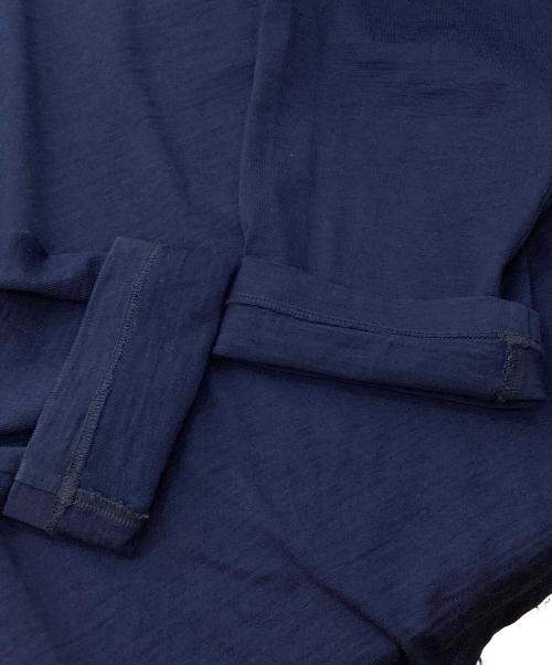 COMME des GARCONS SHIRT（コムデギャルソンシャツ）COMME des GARCONS SHIRT (コムデギャルソンシャツ) ウールカットソー フランス製 ネイビー サイズ:Mの古着・服飾アイテム
