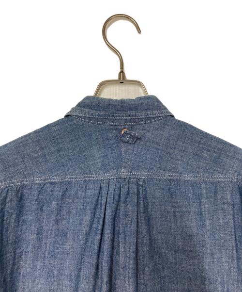 eYe COMME des GARCONS JUNYAWATANABE MAN（アイ コム デ ギャルソン ジュンヤ ワタナベ マン）eYe COMME des GARCONS JUNYAWATANABE MAN (アイ コム デ ギャルソン ジュンヤ ワタナベ マン) LEVI'S (リーバイス) ダンガリーラウンドカラーシャツ インディゴ サイズ:Sの古着・服飾アイテム