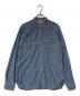 eYe COMME des GARCONS JUNYAWATANABE MAN（アイ コム デ ギャルソン ジュンヤ ワタナベ マン）の古着「ダンガリーラウンドカラーシャツ」｜インディゴ