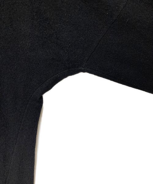 COMME des GARCONS HOMME PLUS（コムデギャルソンオムプリュス）COMME des GARCONS HOMME PLUS (コムデギャルソンオムプリュス) ウールVネックニット ブラック サイズ:Sの古着・服飾アイテム
