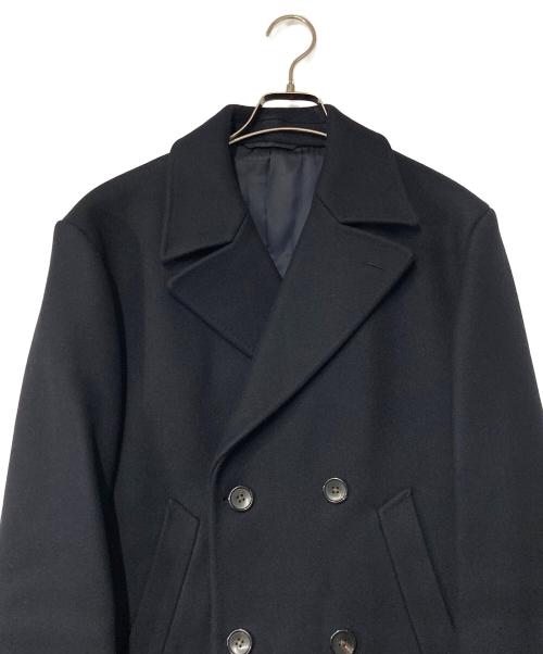 SOVEREIGN（ソブリン）SOVEREIGN (ソブリン) カシミヤ混コート ネイビー サイズ:Lの古着・服飾アイテム