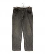 LEVI'Sリーバイス）の古着「SILVERTAB ルーズフィットデニムパンツ」｜ブラック