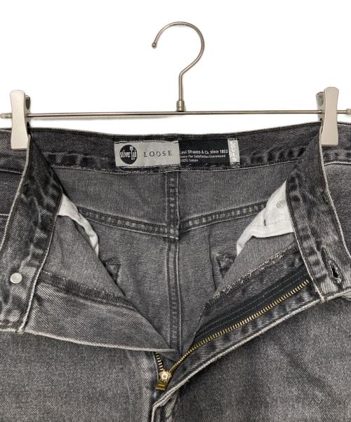 LEVI'S（リーバイス）LEVI'S (リーバイス) SILVERTAB ルーズフィットデニムパンツ ブラック サイズ:W34 L32の古着・服飾アイテム
