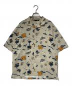 THE NORTH FACEザ ノース フェイス）の古着「S/S Aloha Vent Shirt ショートスリーブアロハベントシャツ」｜ベージュ