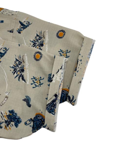 THE NORTH FACE（ザ ノース フェイス）THE NORTH FACE (ザ ノース フェイス) S/S Aloha Vent Shirt ショートスリーブアロハベントシャツ ベージュ サイズ:Lの古着・服飾アイテム