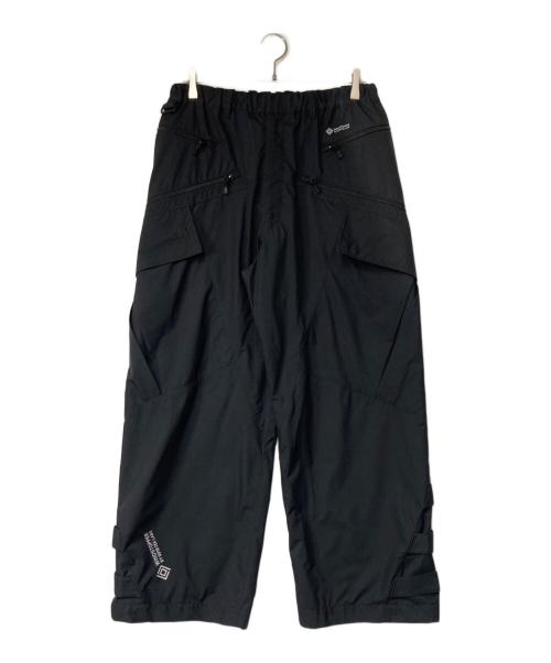 D-VEC（ディーベック）D-VEC (ディーベック) ALMOSTBLACK (オールモストブラック) WINDSTOPPER BY GORE-TEX LABS 3L COAST GUARD TROUSERS ブラック サイズ:表記なし 実寸参照の古着・服飾アイテム