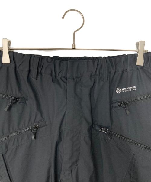 D-VEC（ディーベック）D-VEC (ディーベック) ALMOSTBLACK (オールモストブラック) WINDSTOPPER BY GORE-TEX LABS 3L COAST GUARD TROUSERS ブラック サイズ:表記なし 実寸参照の古着・服飾アイテム