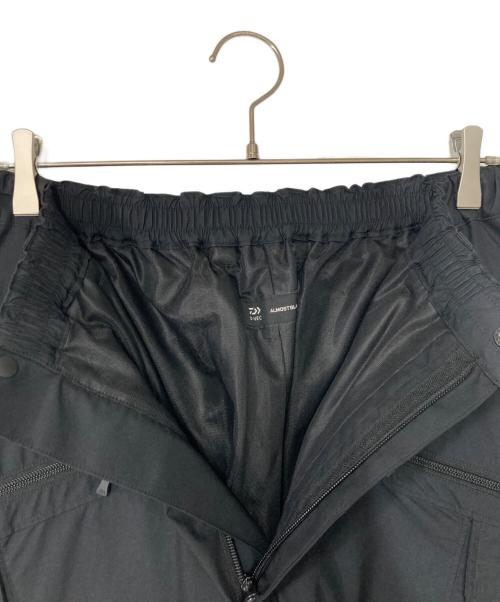 D-VEC（ディーベック）D-VEC (ディーベック) ALMOSTBLACK (オールモストブラック) WINDSTOPPER BY GORE-TEX LABS 3L COAST GUARD TROUSERS ブラック サイズ:表記なし 実寸参照の古着・服飾アイテム