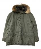 US AIRFORCEユーエスエアフォース）の古着「60’s N-3B TYPE FLYING JACKET MIL-J-6279H DSA 100-69-C-0935 8415-899-0388 69年納品」｜カーキ