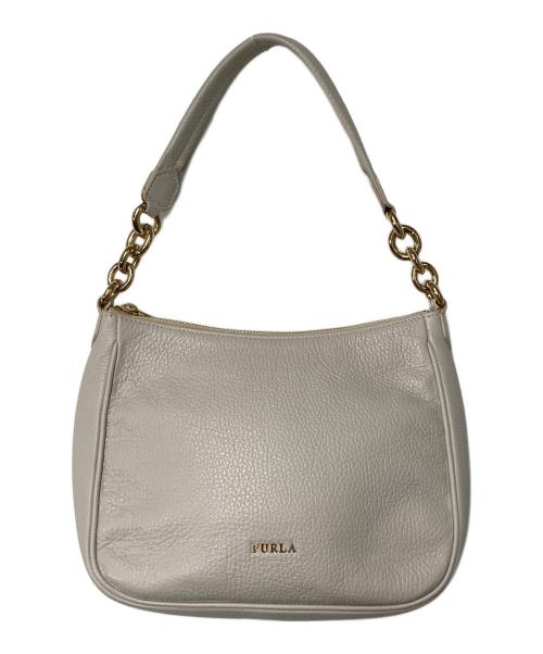 FURLA（フルラ）FURLA (フルラ) 2WAYショルダーバッグ ライトグレーの古着・服飾アイテム
