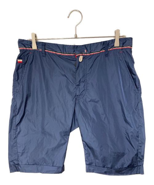 MONCLER（モンクレール）MONCLER (モンクレール) PANTALONE CORTO ナイロンハーフパンツ ネイビー サイズ:50の古着・服飾アイテム