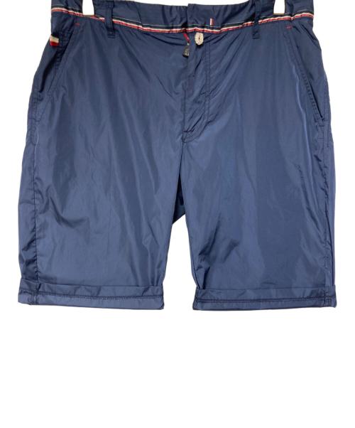 MONCLER（モンクレール）MONCLER (モンクレール) PANTALONE CORTO ナイロンハーフパンツ ネイビー サイズ:50の古着・服飾アイテム