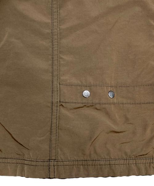 MONCLER（モンクレール）MONCLER (モンクレール) MORITZ フーデットナイロンベスト ブラウン サイズ:3の古着・服飾アイテム