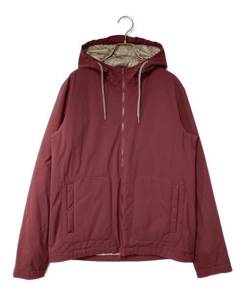 HERNO（ヘルノ）HERNO (ヘルノ) ナイロン パデッド  フーデッド ジャケット ボルドー サイズ:50の古着・服飾アイテム
