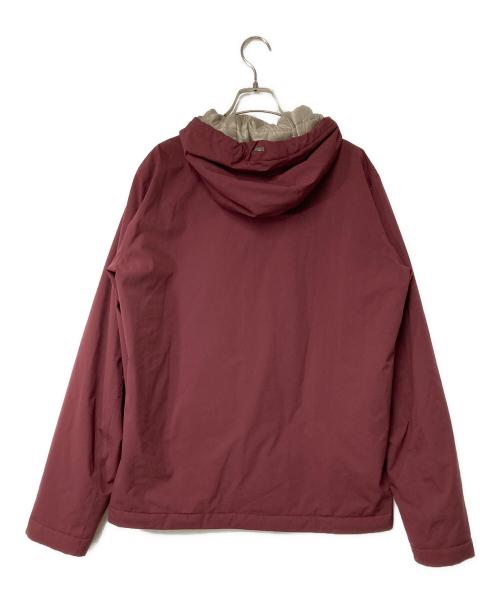 HERNO（ヘルノ）HERNO (ヘルノ) ナイロン パデッド  フーデッド ジャケット ボルドー サイズ:50の古着・服飾アイテム