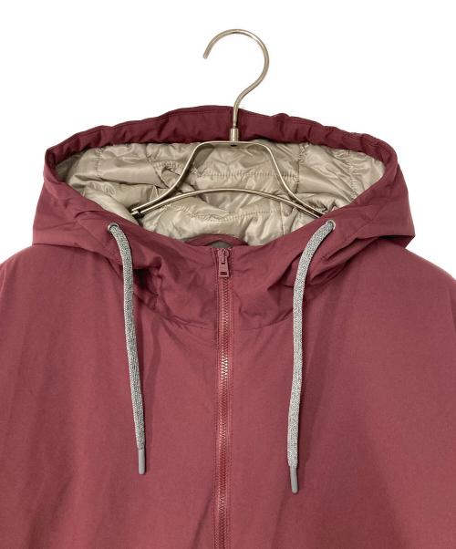 HERNO（ヘルノ）HERNO (ヘルノ) ナイロン パデッド  フーデッド ジャケット ボルドー サイズ:50の古着・服飾アイテム