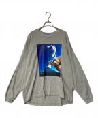 TIGHTBOOTH PRODUCTIONタイトブースプロダクション）の古着「VOLCANO L/S T-SHIRT」｜グレー