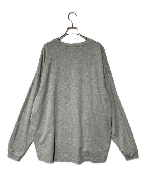 TIGHTBOOTH PRODUCTION（タイトブースプロダクション）TIGHTBOOTH PRODUCTION (タイトブースプロダクション) VOLCANO L/S T-SHIRT グレー サイズ:Lの古着・服飾アイテム