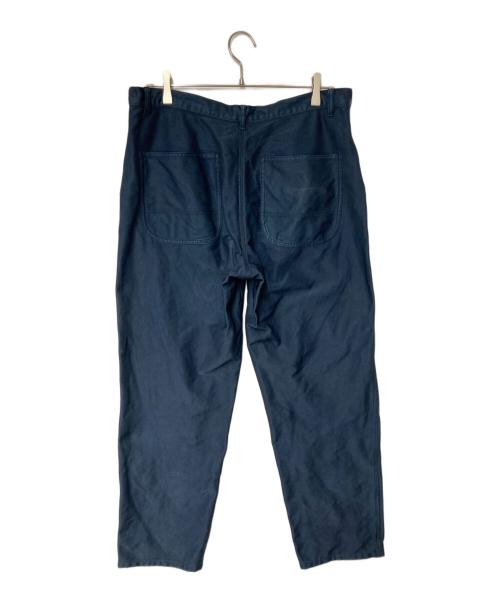 COMME des GARCONS SHIRT（コムデギャルソンシャツ）COMME des GARCONS SHIRT (コムデギャルソンシャツ) ムラ染め加工パンツ ネイビー サイズ:Sの古着・服飾アイテム