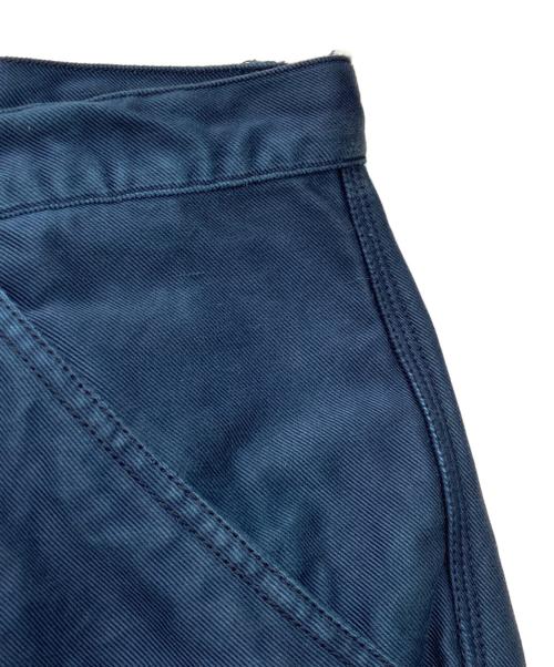 COMME des GARCONS SHIRT（コムデギャルソンシャツ）COMME des GARCONS SHIRT (コムデギャルソンシャツ) ムラ染め加工パンツ ネイビー サイズ:Sの古着・服飾アイテム