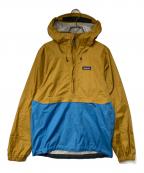 Patagoniaパタゴニア）の古着「Torrentshell P/O トレントシェル プルオーバー」｜ブラウン×ブルー
