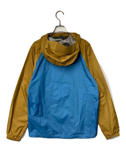 Patagonia（パタゴニア）Patagonia (パタゴニア) Torrentshell P/O トレントシェル プルオーバー ブラウン×ブルー サイズ:XSの古着・服飾アイテム
