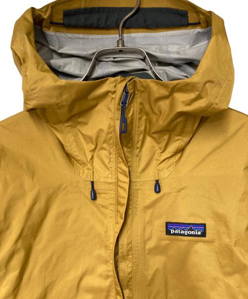 Patagonia（パタゴニア）Patagonia (パタゴニア) Torrentshell P/O トレントシェル プルオーバー ブラウン×ブルー サイズ:XSの古着・服飾アイテム